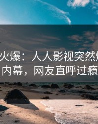 大V回应火爆：人人影视突然爆出丑闻内幕，网友直呼过瘾