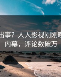 明星又出事？人人影视刚刚曝出秘闻内幕，评论数破万